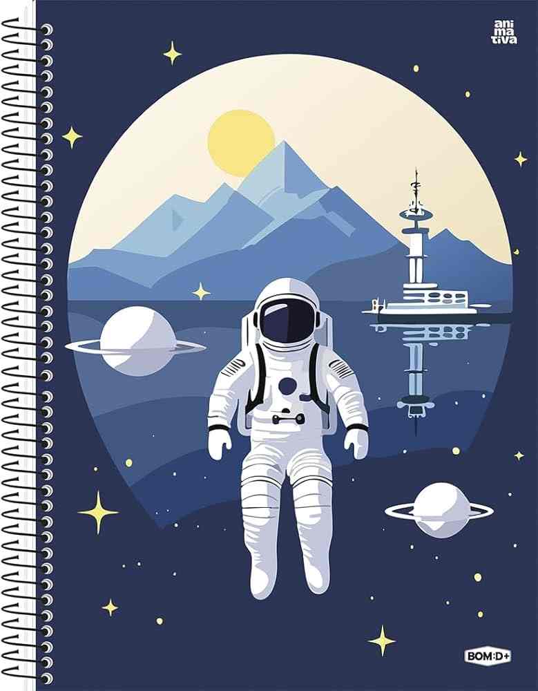 CADERNO 10X1 BOM D  MASCULINO